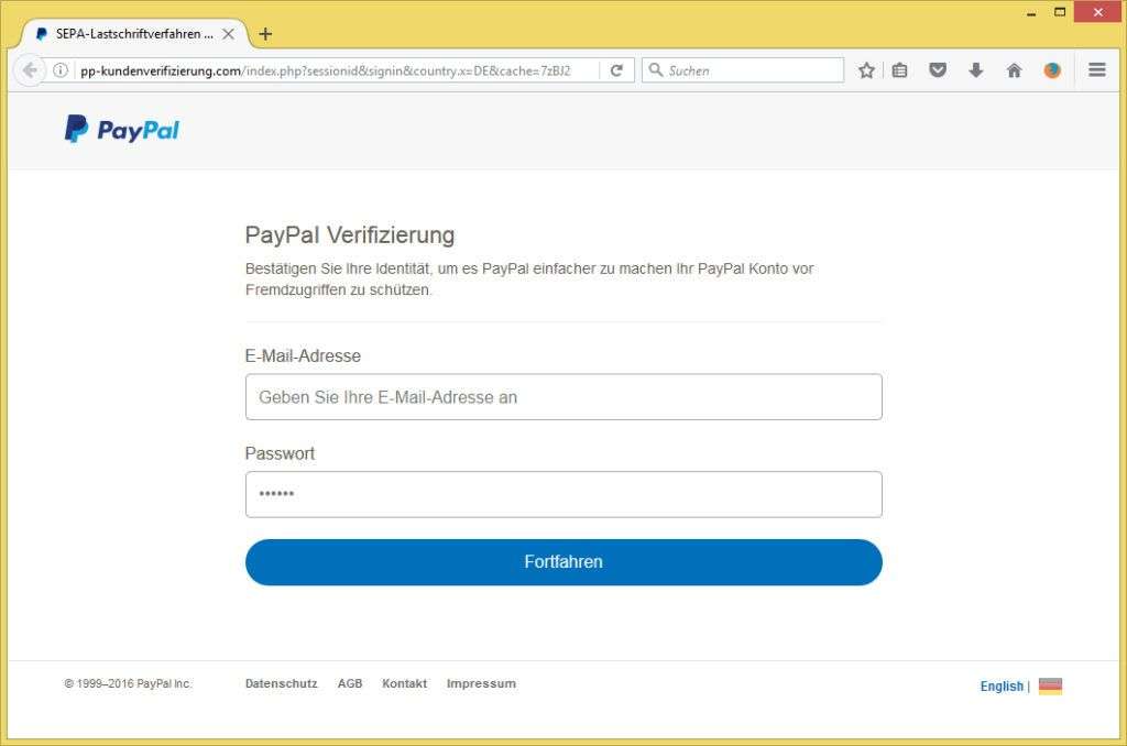 Bestätigen Sie Ihre Identität, um es PayPaI einfacher zu machen Ihr PayPaI ...