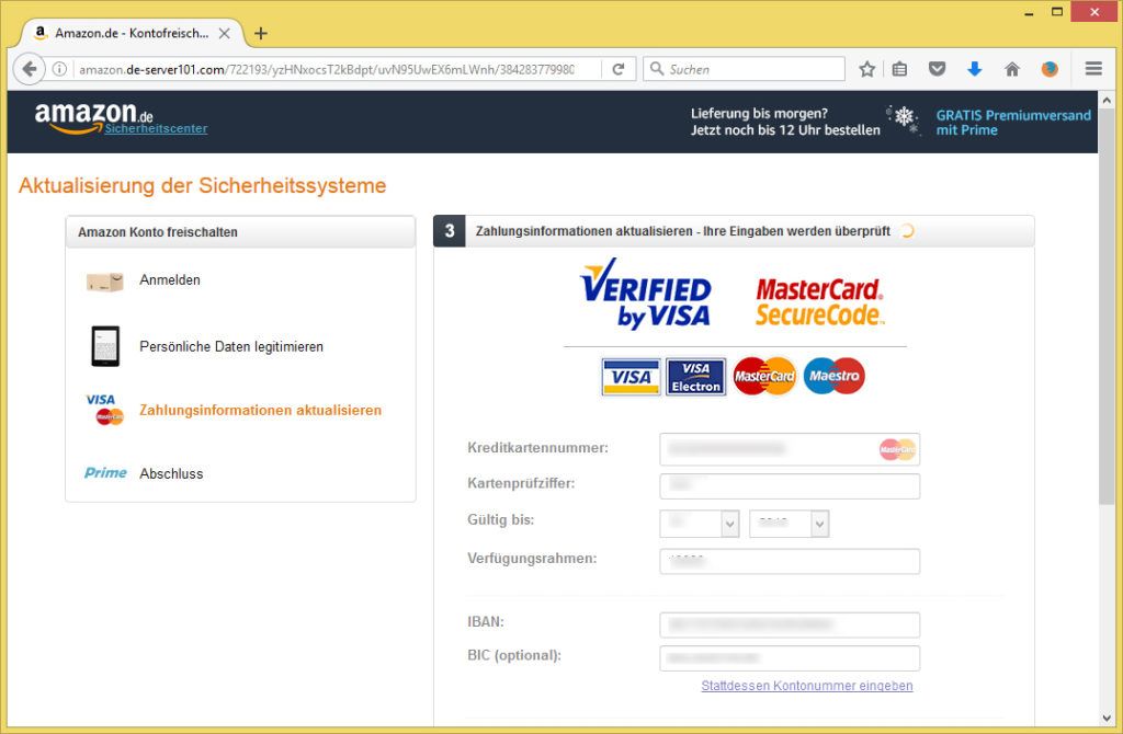 Nachricht von Ihrem Amazon Kundenservice von Amazon.de (amazons4@online ...