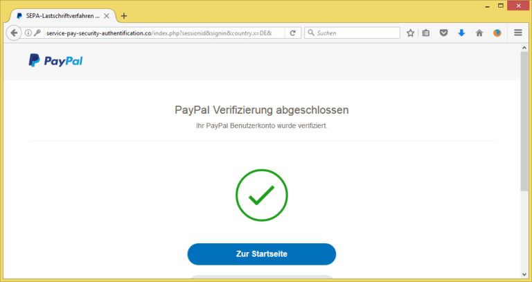 Ihr Paypal Konto wurde weiter eingeschränkt, bitte bestätigen sie ihre ...