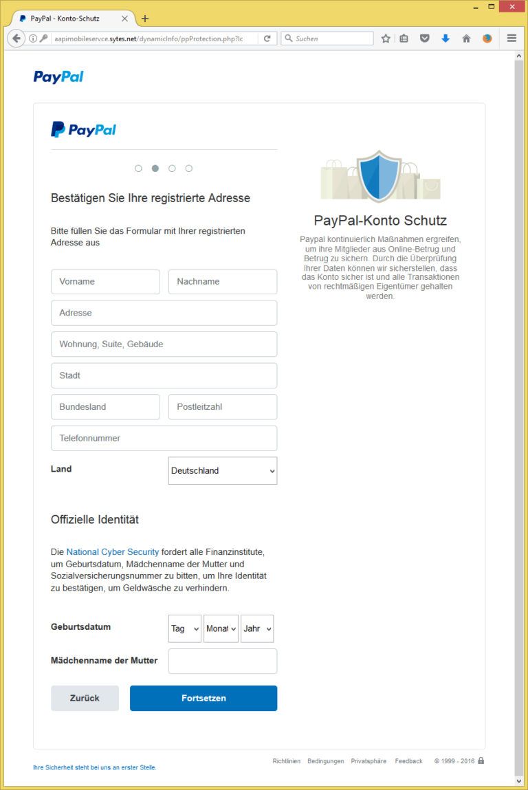 Bestätigung Ihrer Zahlung an Netflix von PayPal Deutschland (JFxL.aXQU@tufts.edu.edu) – Vorsicht ...