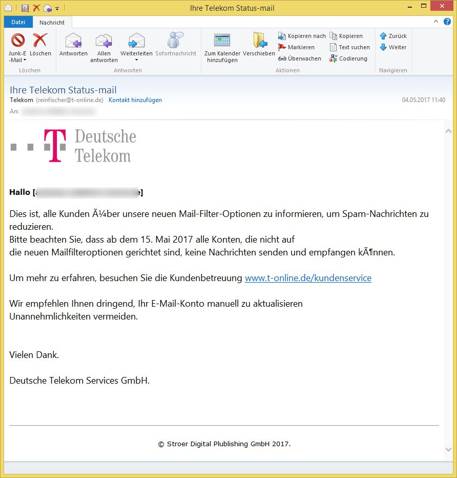 Telekom Email Service