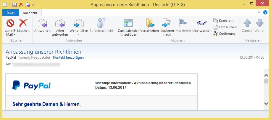 e mail richtlinien e mail richtlinien