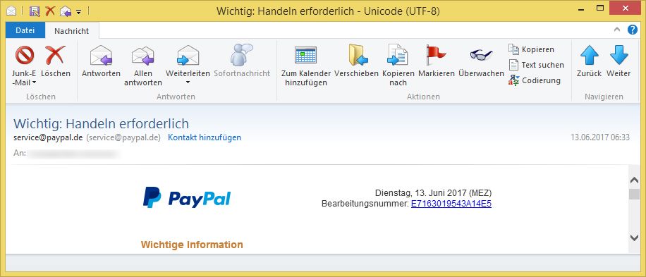 Paypal Bestätigungsprozess Paypal Bestätigungsprozess