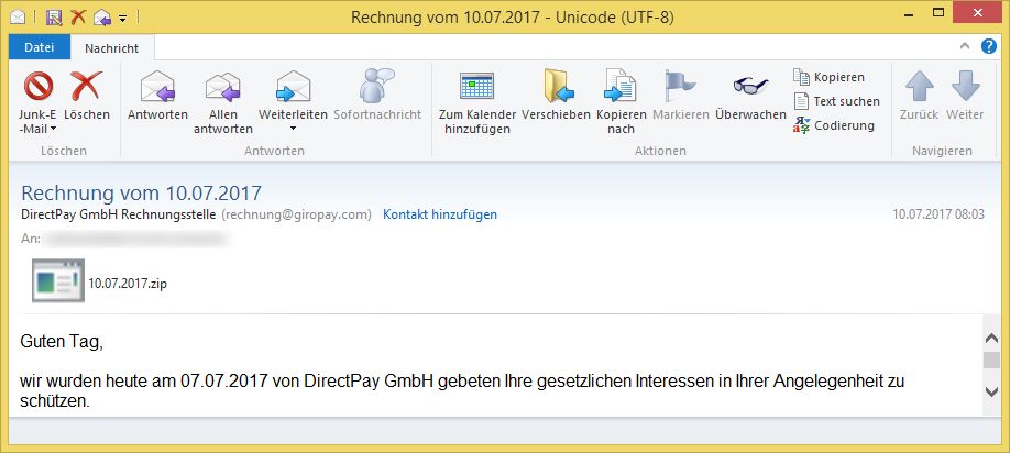 Rechnung@Giropay.Com Rechnung@Giropay.Com