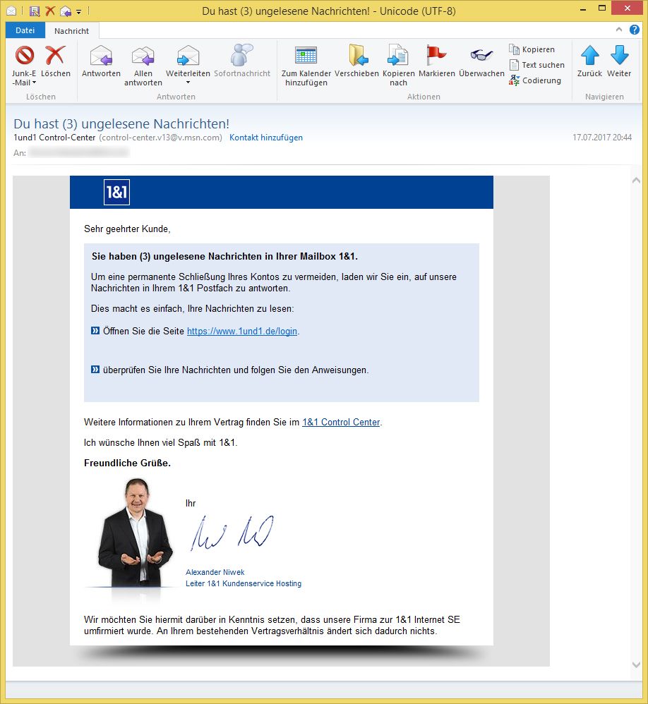 msn email lesen