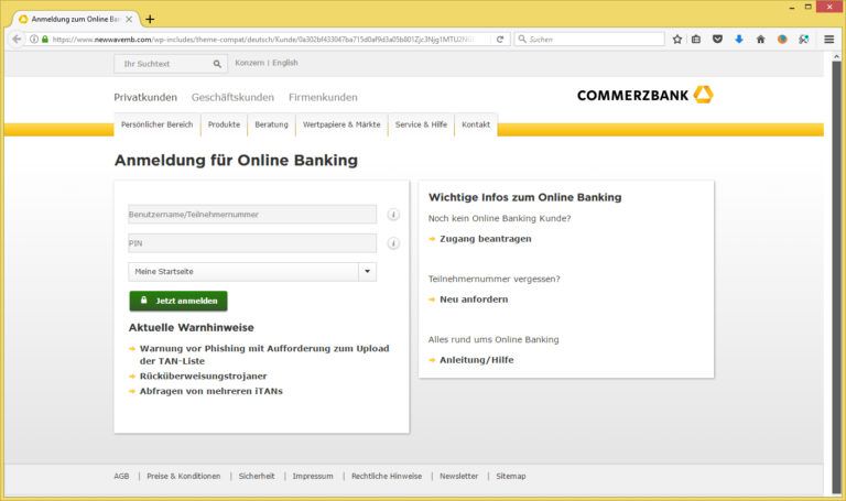 Anschrift Commerzbank Anschrift Commerzbank