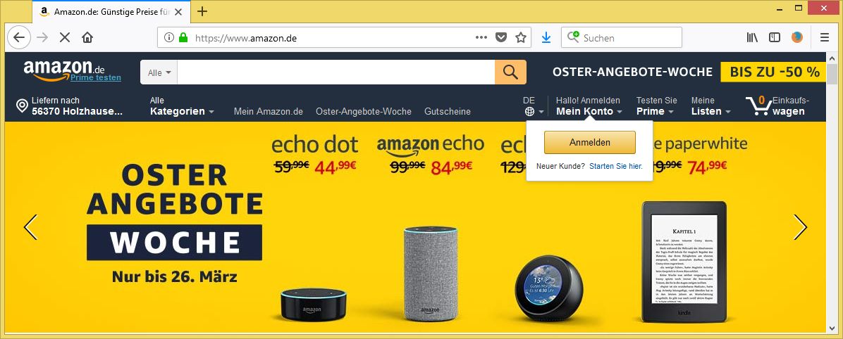 Amazon Konto Sperren