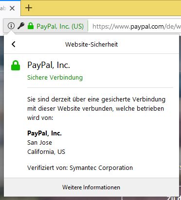 Kundenbetreuung Paypal