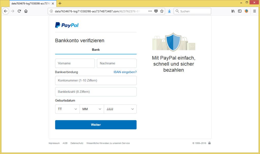 Paypal Email Konto Verifizieren Paypal Email Konto Verifizieren
